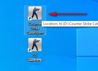 Quay ra màn hình desktop, chạy file Counter Strike Cataclysm và thưởng thức trò chơi!